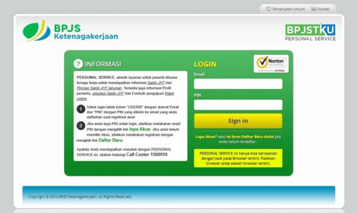 Cara bayar bpjs tk perusahaan