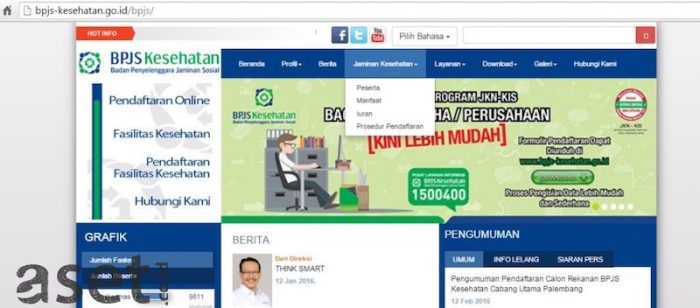 Cara bayar iuran bpjs kesehatan
